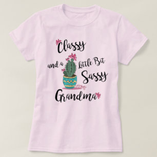 T-shirt Grand-Mère Classique Et Un Peu Sassy