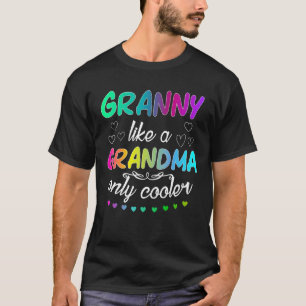 T-shirt Grand-Mère Comme Une Grand-Mère Uniquement Glacièr