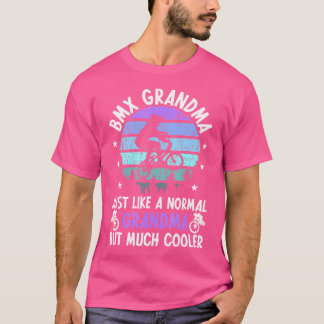 T-shirt Grand-Mère cool Bmx D'Un Grand-Mère Bmx Rider