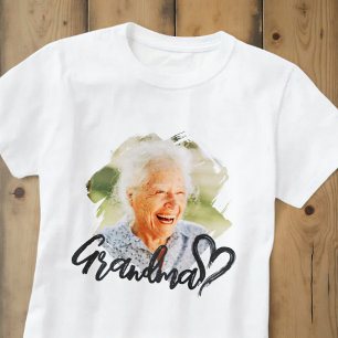 T-shirt Grand-mère Cool Moderne Simple Grunge