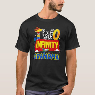 T-shirt Grand-Mère Cowboy Deux Infinies Et Au-Delà De Anni