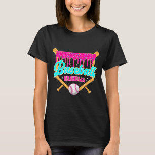 T-shirt Grand-mère de baseball Glace au goutte Softball Jo