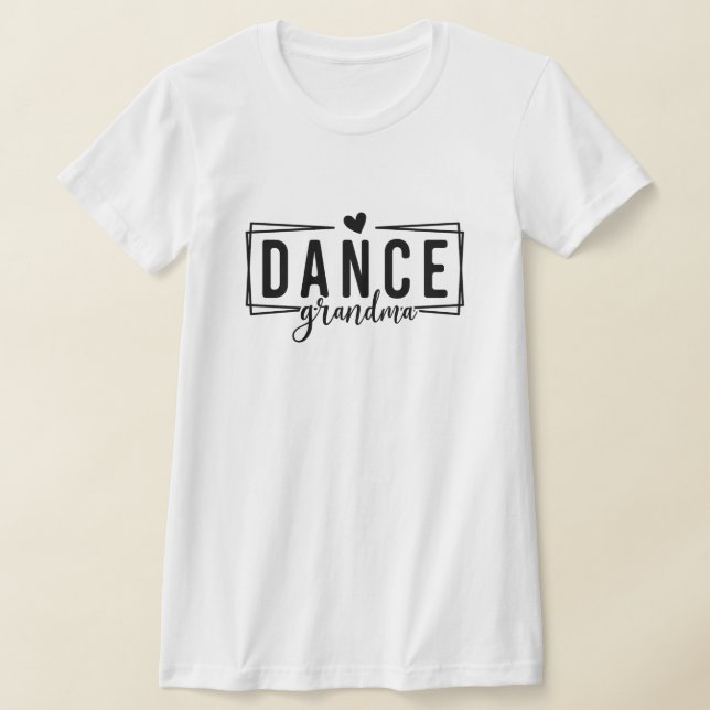 T-shirt Grand-mère de la danse (Poser)