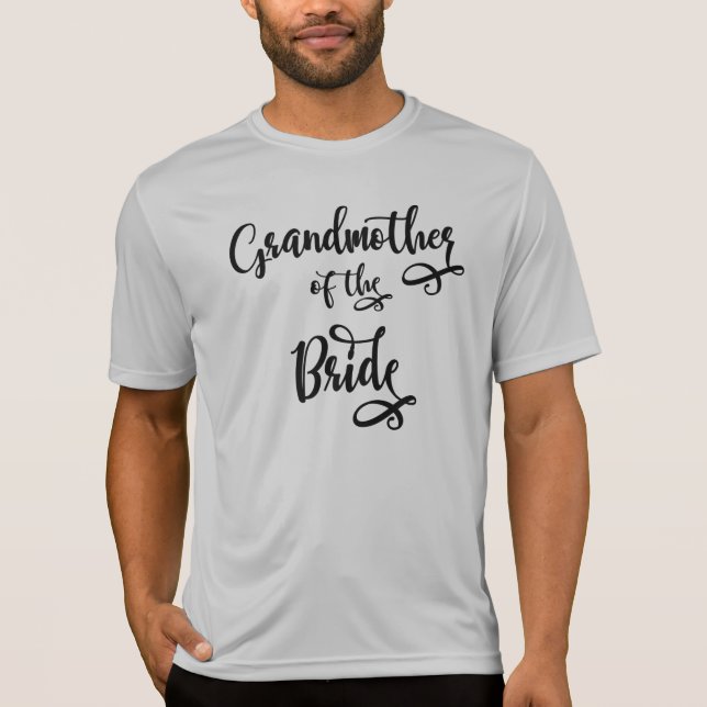 T-shirt Grand-mère de la mariée (Devant)