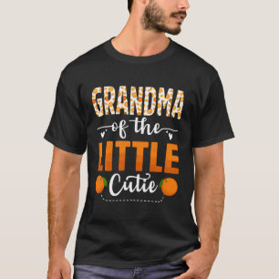 T-shirt Grand-Mère De La Petite Cutie Orange Clementine Bi