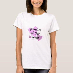 T-shirt Grand-mère de l'épouse
