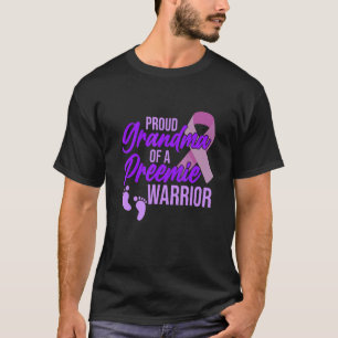 T-shirt Grand-Mère De Preemie Warrier Prématurité Sensibil