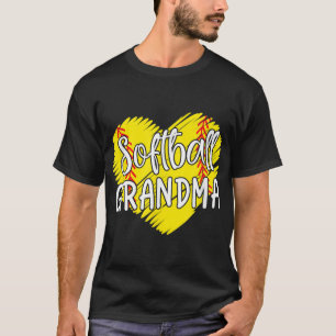 T-shirt Grand-mère de softball pour femmes Baller Grand-mè