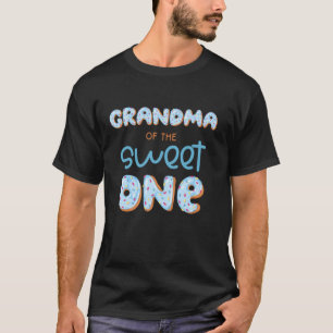 T-shirt Grand-mère de Sweet One Donut Boy 1er Anniversaire