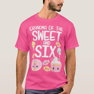 T-shirt Grand-Mère De Sweet & Si Candy Thème Anniversaire 