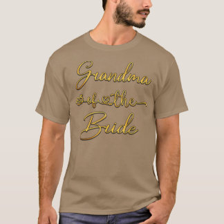 T-shirt Grand-Mère Des Idées Wedding showers De Mariée