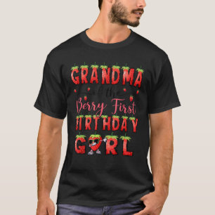 T-shirt Grand-Mère Du Berry Premier Anniversaire Fille Str