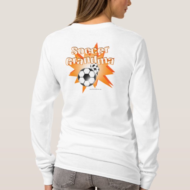 T-shirt Grand-mère du football (Dos)