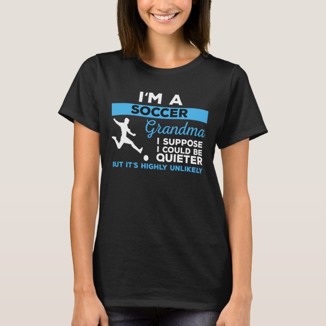 T-shirt Grand-mère du football (Devant)