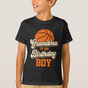 T-shirt Grand-Mère Du Garçon D'Anniversaire Bysketbyll Mam