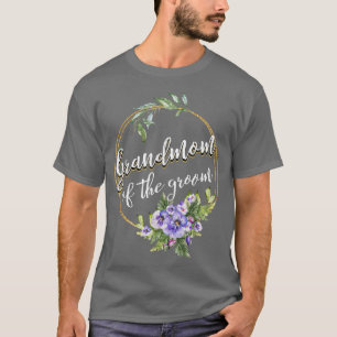 T-shirt Grand-mère du marié de mariage enterrement de vie