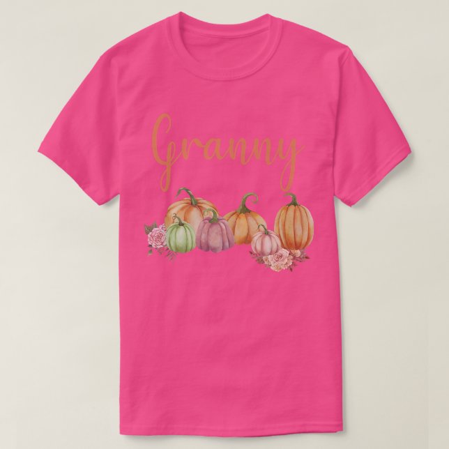 T-shirt Grand-mère du petit Citrouille Premier anniversair (Design devant)