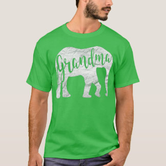 T-shirt Grand-mère Elephant Funny Mothers Day Idées cadeau