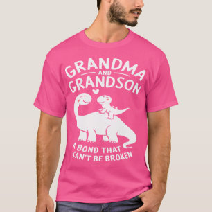 T-shirt Grand-Mère Et Grand-Fils Une Obligation Qui Ne Peu