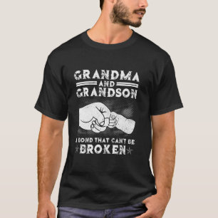 T-shirt Grand-Mère Et Grand-Fils Une Obligation Qui Peut Ê