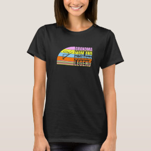 T-shirt Grand-Mère Et Légende De La Couture, Coudre Les Fe