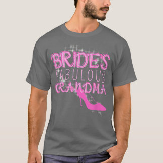 T-shirt Grand-mère fabuleuse d'une mariée Mariage de famil