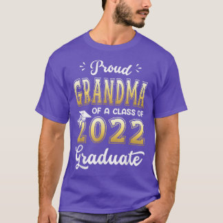 T-shirt Grand-Mère Fière D'Une Classe De 2022 Chemise Supé