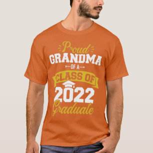 T-shirt Grand-mère fière d'une classe de 2022 senior g