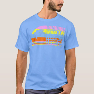 T-shirt Grand-Mère Maman Et Légende De Pêche, Grand-Mère P