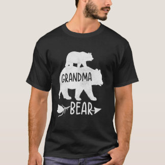 T-shirt Grand-mère Ours jumelé Famille Ours Fête des mères