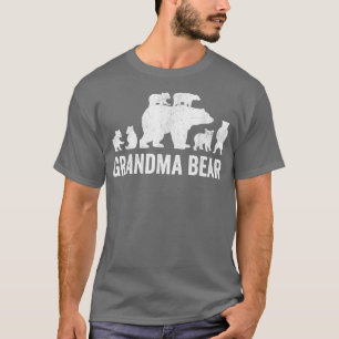 T-shirt Grand-mère Ours Mères Chemises de Jour, Funny Six