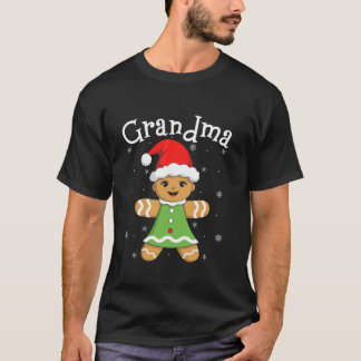 T-shirt Grand-mère pain d'épices femmes assorties famille 