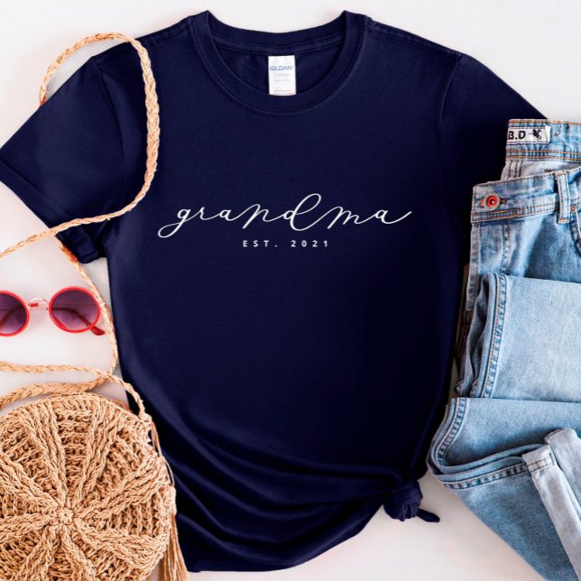 T-shirt grand-mère personnalisé (Créateur téléchargé)