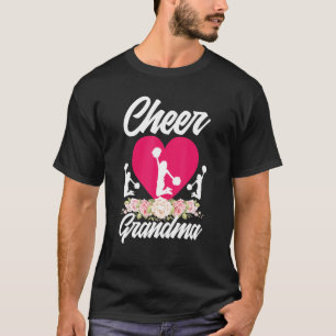 T-shirt Grand-mère Pom-pom girl grand-mère drôle Cheerlead