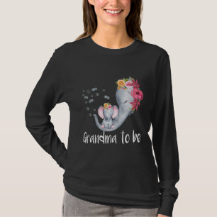 T-shirt Grand-mère pour être un Baby shower éléphant p