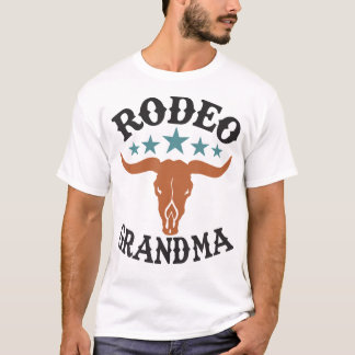 T-shirt Grand-mère Premier anniversaire Cowboy Western Rod