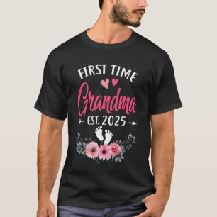 T-shirt Grand-Mère Promu Pour La Première Fois À Grand-Mèr