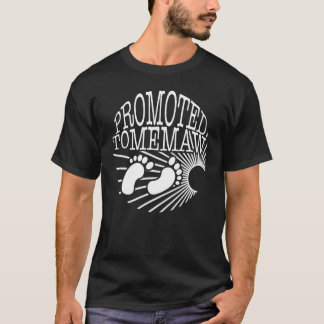 T-shirt Grand-Mère Promue À Mémoriser La Grossesse