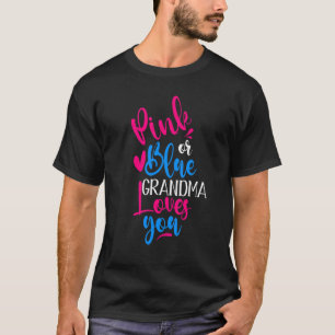 T-shirt Grand-Mère Rose Ou Bleue Vous Aime Sexe Révéler 3
