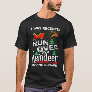 T-shirt Grand-Mère S'Est Fait Renverser Par Un Noël De Rin