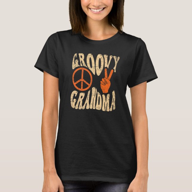 T-shirt Grand-mère super les années 70 Nostalgie esthétiqu (Devant)