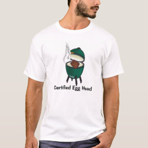 T-shirt Grand oeuf vert, tête certifiée d'oeufs