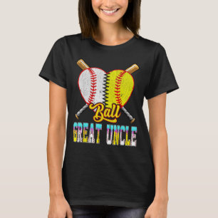 T-shirt Grand-oncle de la glace de baseball et de softball