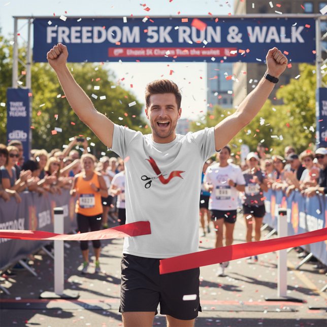 T-shirt Grand Ouverture Célébration Ciseaux Couper le ruba (Créateur téléchargé)