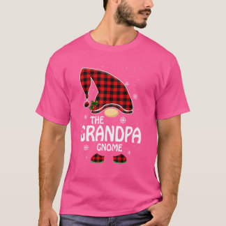 T-shirt Grand-pa Gnome Famille de jumelage Noël