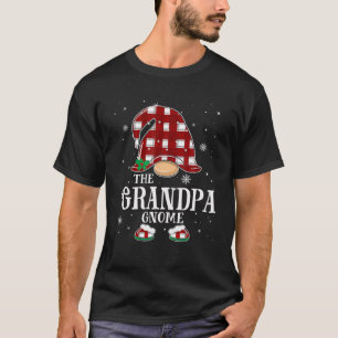 T-shirt Grand-pa Gnome - Groupe familial correspondant Chr