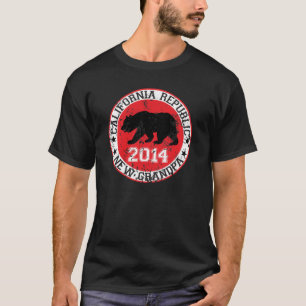 T-shirt grand-papa 2014 de république de la Californie