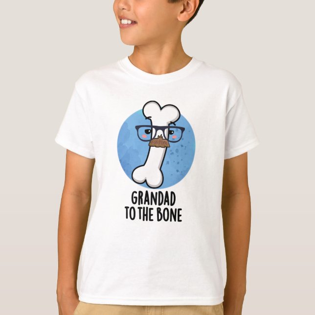 T-shirt Grand Papa À L'Os Drôle Grand-Père Pun (Devant)