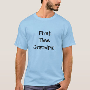 T-shirt Grand-papa de première fois - conception légère de