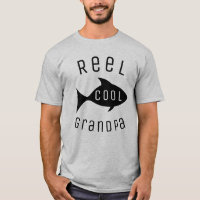 Grand-papa frais de pêche de bobine